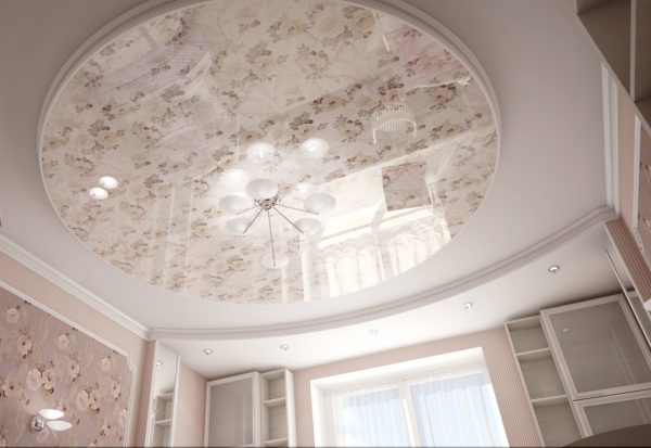 Натяжные потолки с фотопечатью рисунком